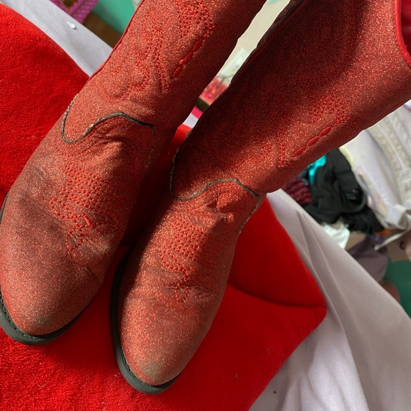 Girls glitter cowboy boots - Picture 3 of 5